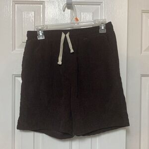 Brown Corduroy Shorts size Small